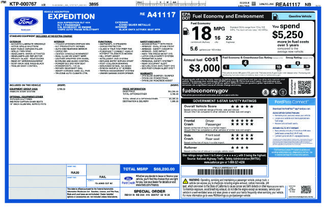 Used 2024 Ford Expedition XLT AWD/4WD image 5