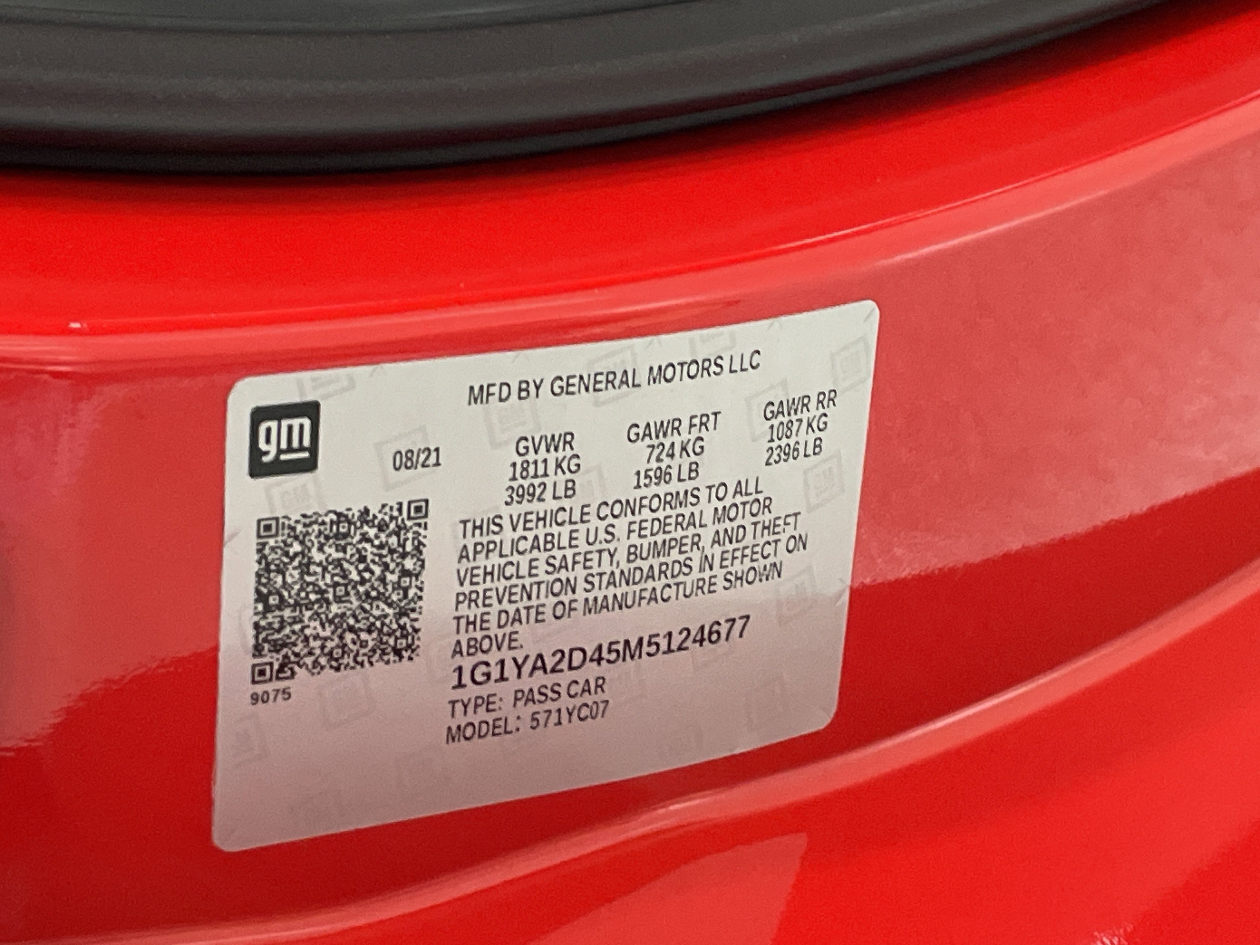 Used 2021 Chevrolet Corvette 1LT image 36