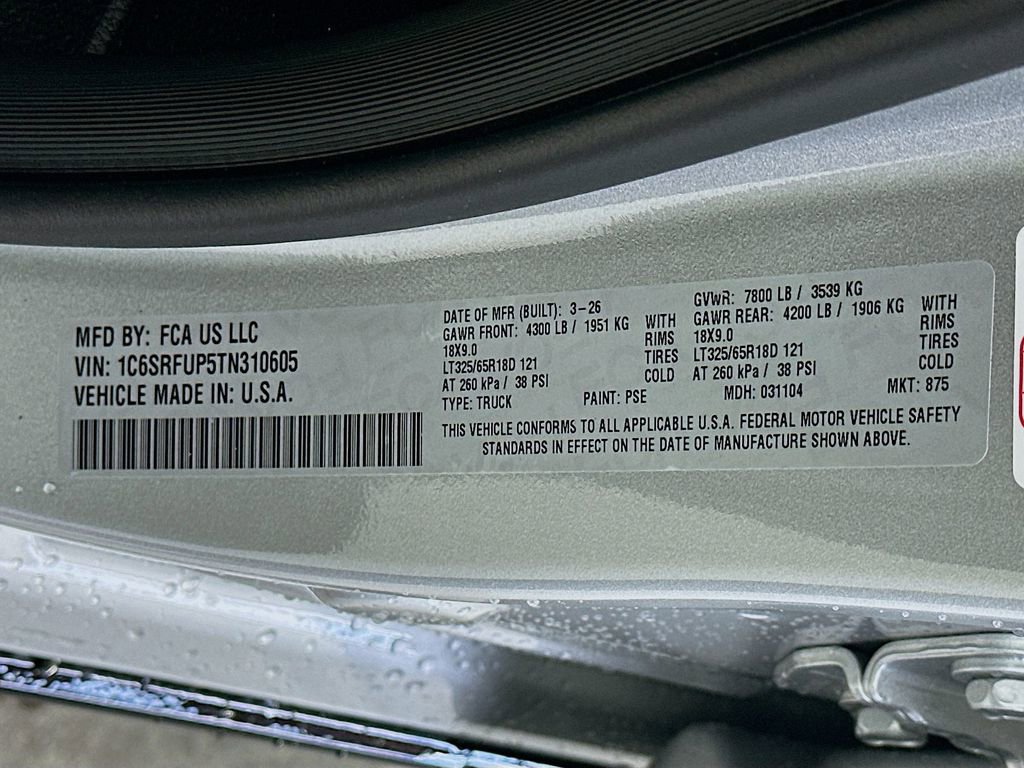 New 2026 RAM 1500 RHO image 19