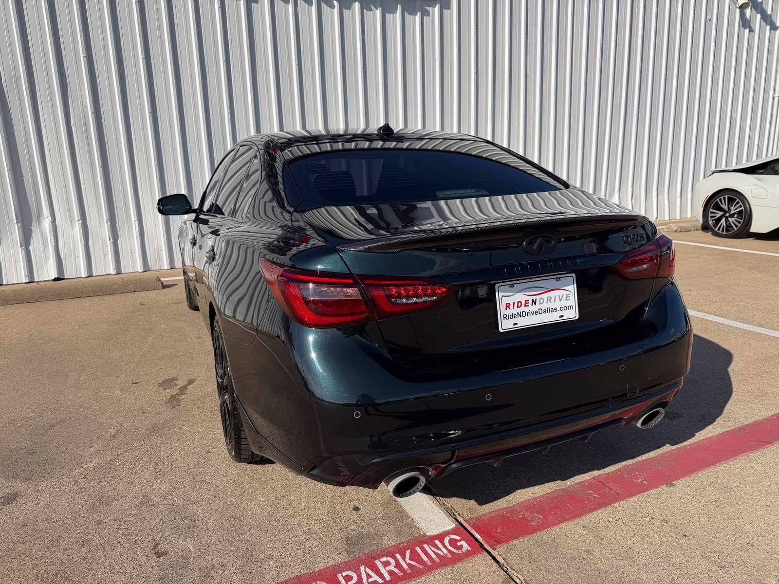 Used 2024 INFINITI Q50 Red Sport 400 w/ Black Opal Edition RWD image 5