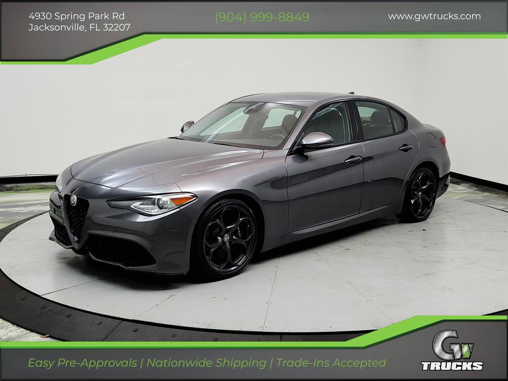 Used 2017 Alfa Romeo Giulia Ti w/ TI 19" Sport Package RWD image 1