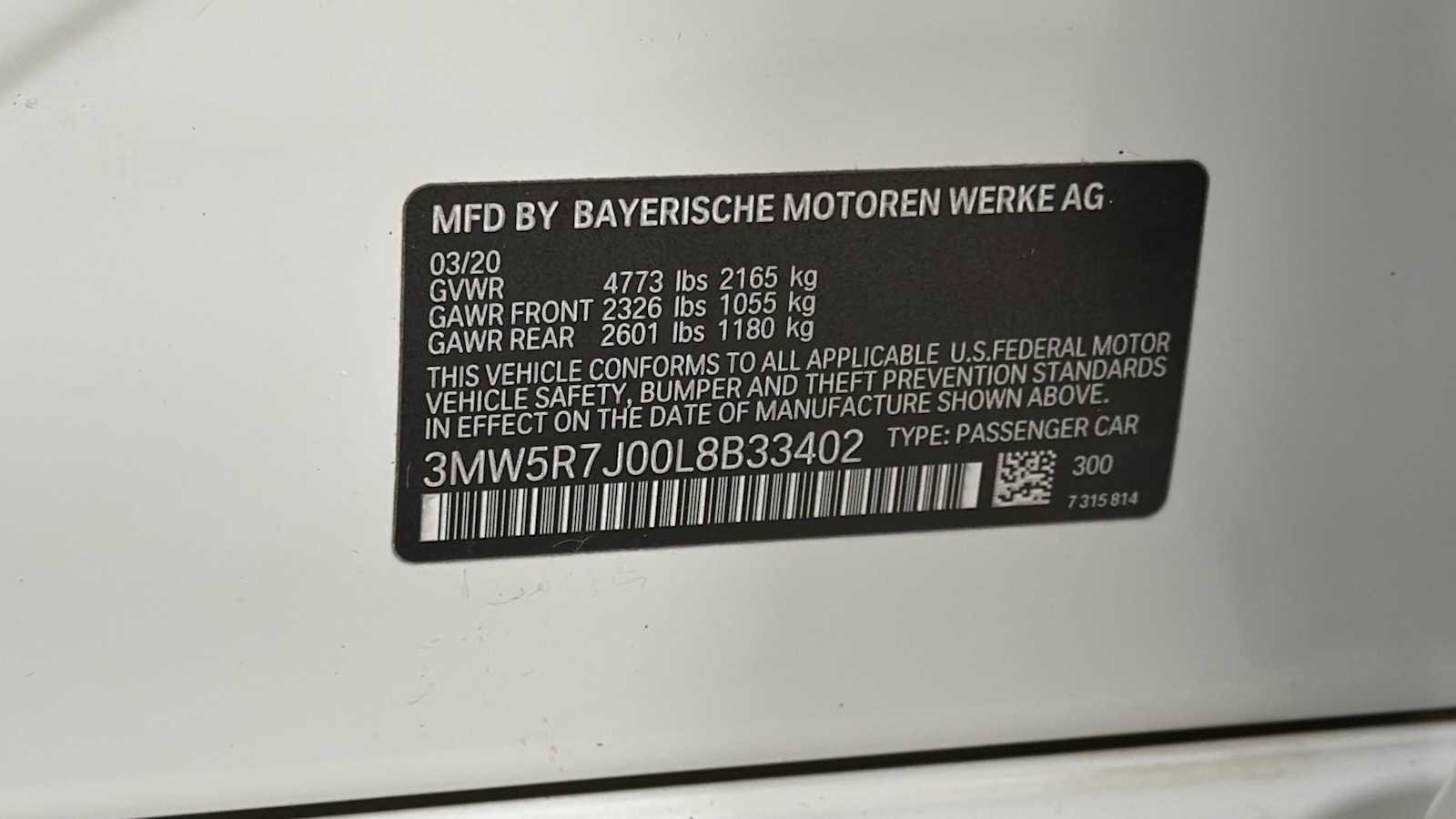 Used 2020 BMW 330i xDrive Sedan w/ Convenience Package image 11