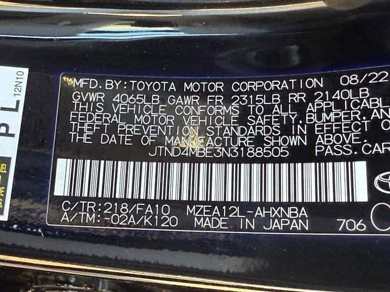 Used 2022 Toyota Corolla SE image 28