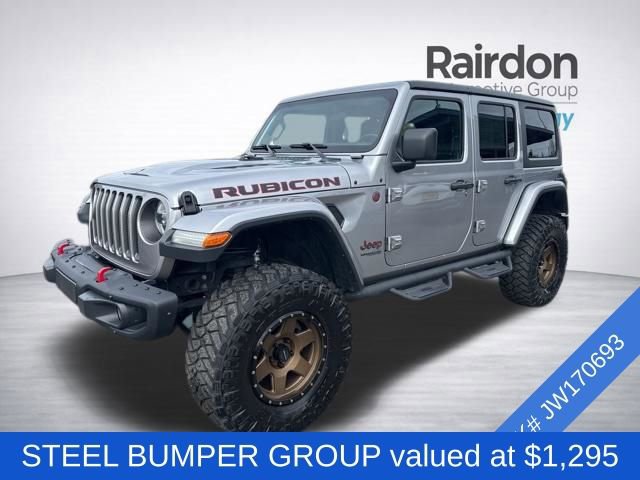 Used 2018 Jeep Wrangler Unlimited Rubicon w/ Steel Bumper Group image 3