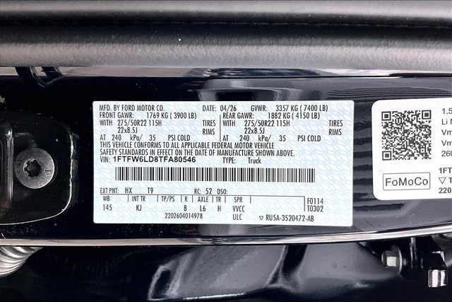 New 2026 Ford F150 King Ranch w/ Equipment Group 601A High AWD/4WD image 13
