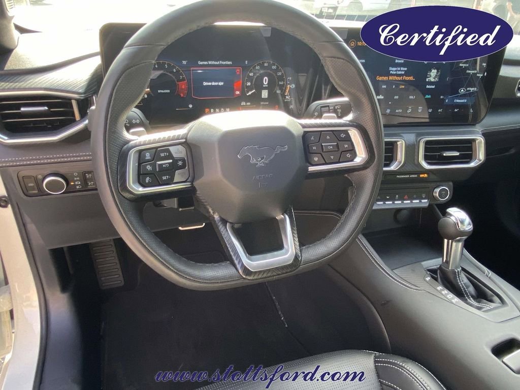Certified 2025 Ford Mustang GT Premium w/ 60th Anniversary Package image 10