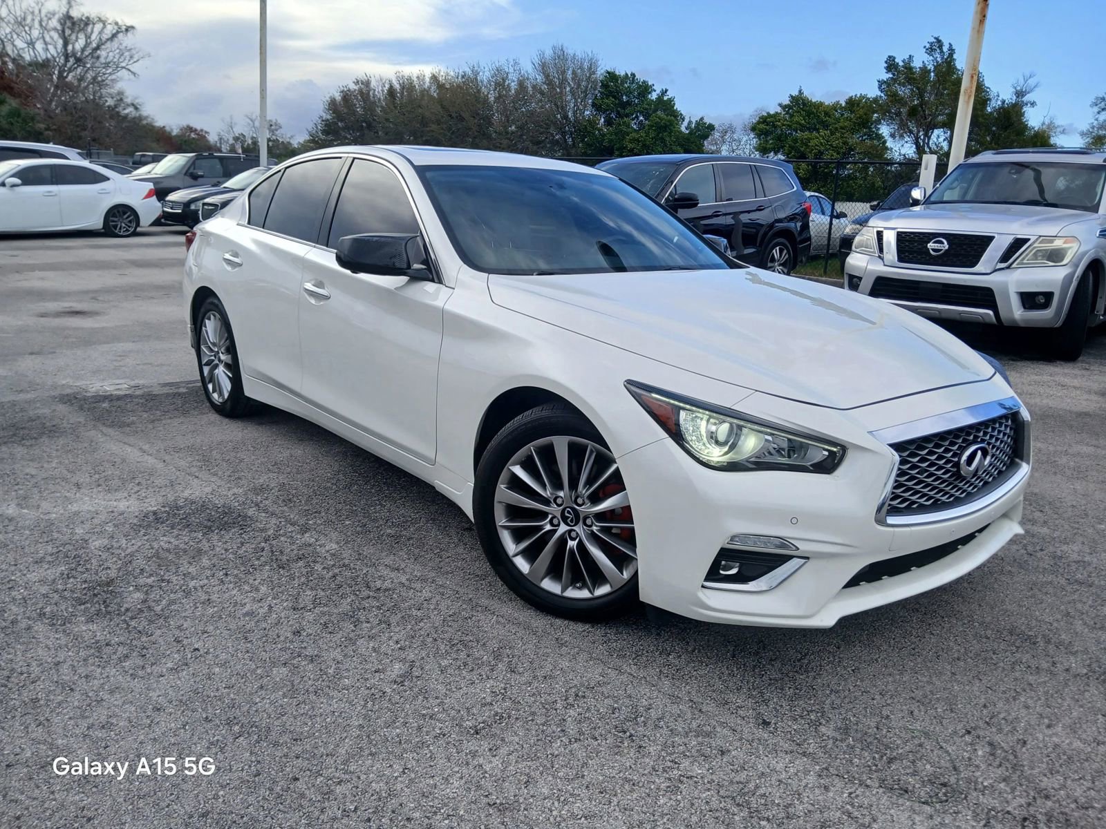 Used 2021 INFINITI Q50 Luxe w/ Cargo Package