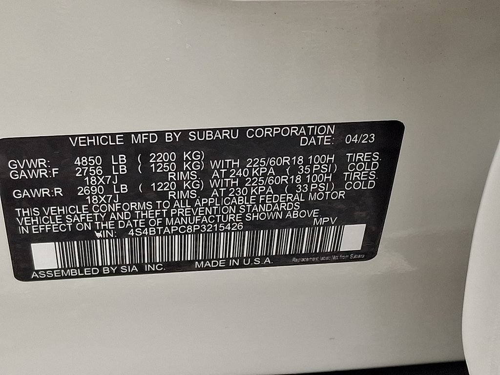 Used 2023 Subaru Outback Touring AWD/4WD image 26