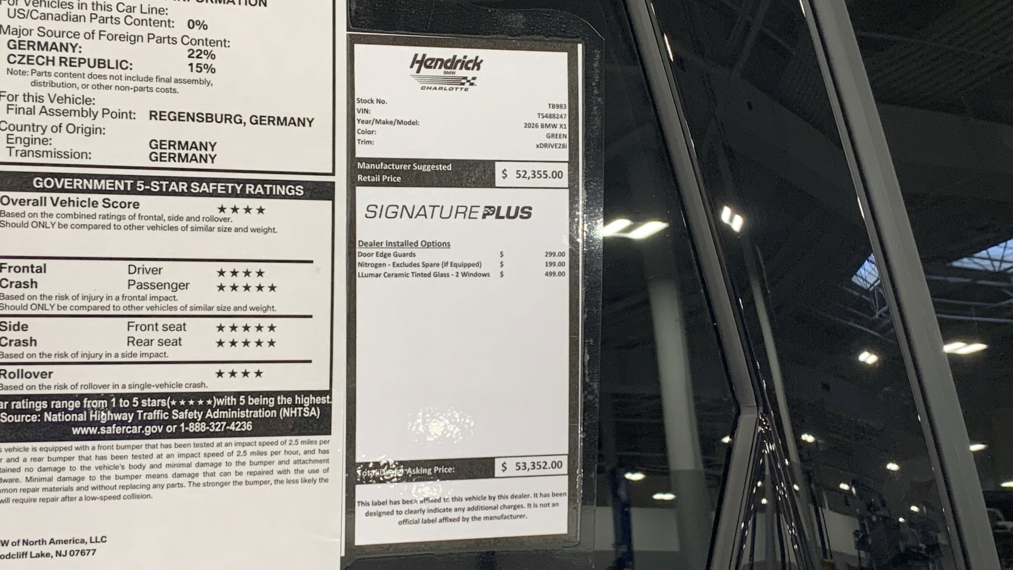 Used 2026 BMW X1 xDrive28i w/ Technology Package image 32