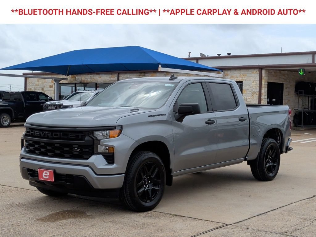 New 2026 Chevrolet Silverado 1500 Custom w/ LPO, Dark Essentials Package RWD image 3