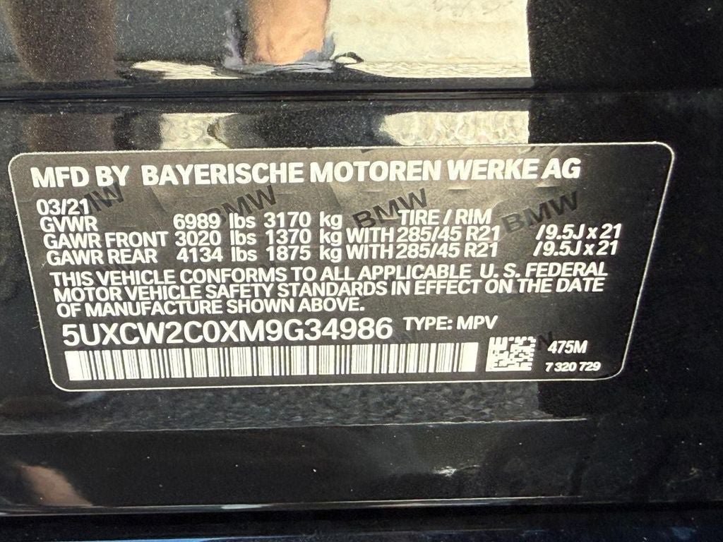 Used 2021 BMW X7 xDrive40i w/ Premium Package AWD/4WD image 25