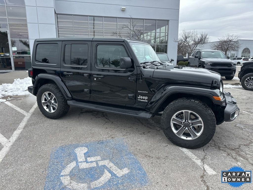 Used 2021 Jeep Wrangler Unlimited Sahara AWD/4WD image 33