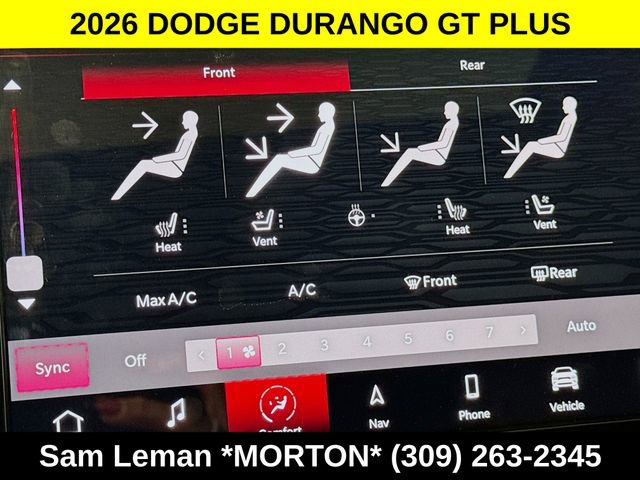 New 2026 Dodge Durango GT AWD/4WD image 20