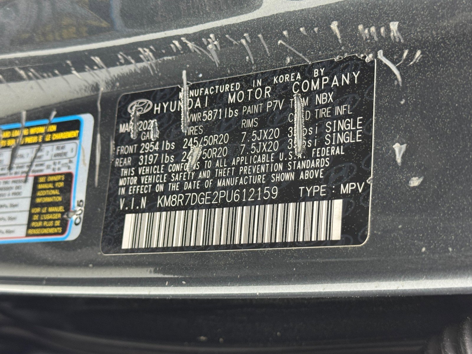 Used 2023 Hyundai Palisade Calligraphy image 47