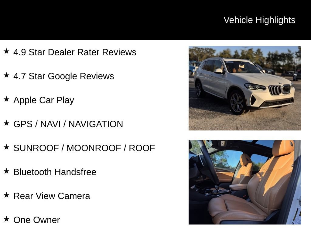 Used 2023 BMW X3 xDrive30i image 6