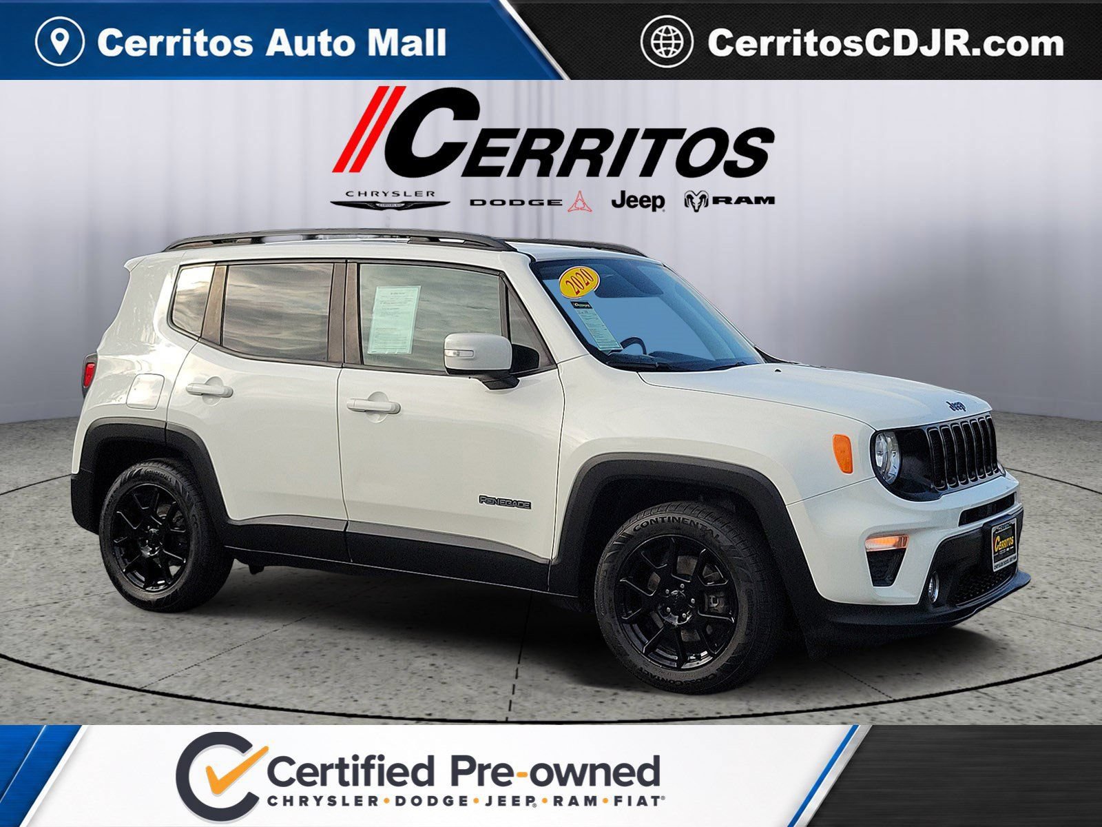 Certified 2020 Jeep Renegade Altitude FWD video 1