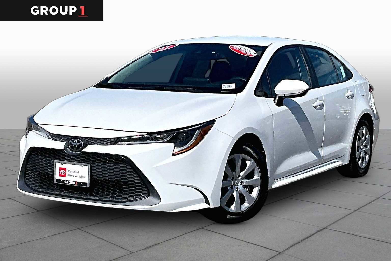 Certified 2021 Toyota Corolla LE