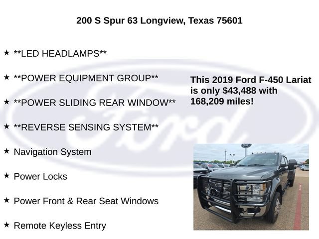 Used 2019 Ford F450 Lariat w/ Lariat Value Package AWD/4WD image 30