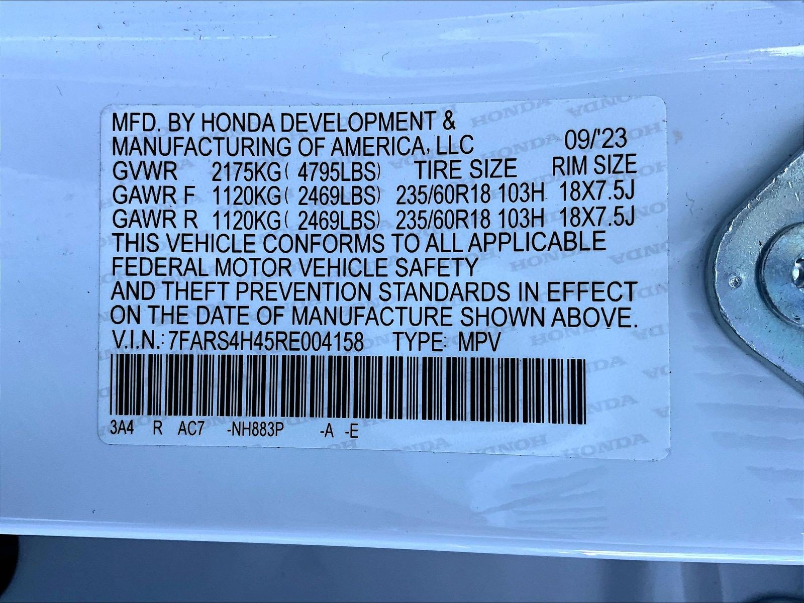 Certified 2024 Honda CR-V EX image 18