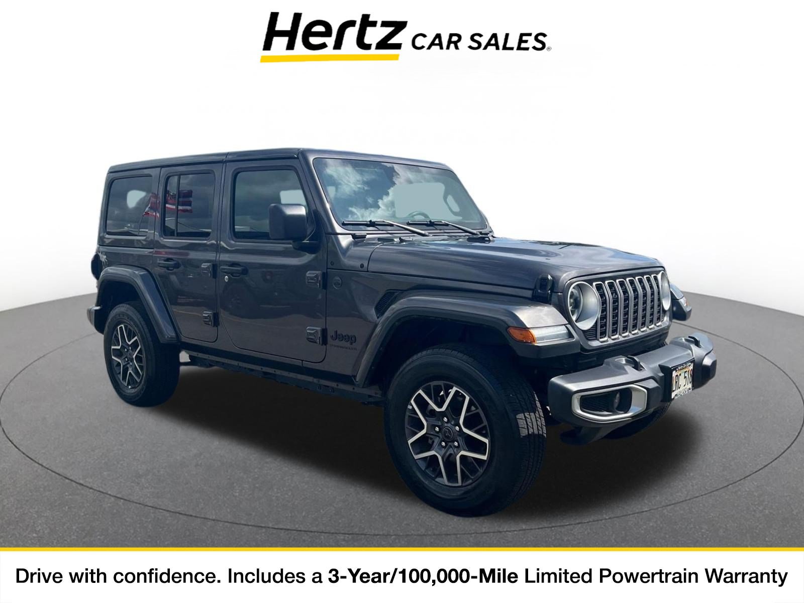 Used 2025 Jeep Wrangler Unlimited Sahara AWD/4WD image 1