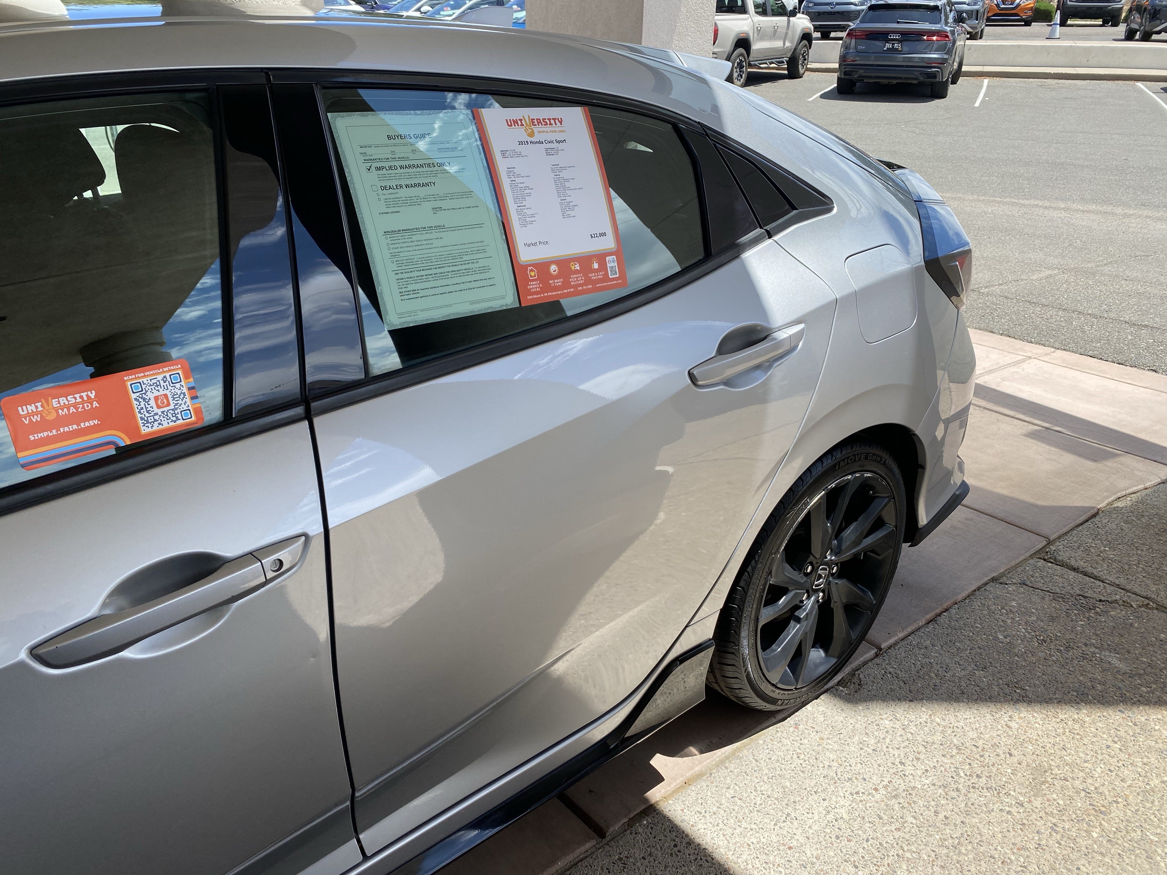 Used 2019 Honda Civic Sport image 53