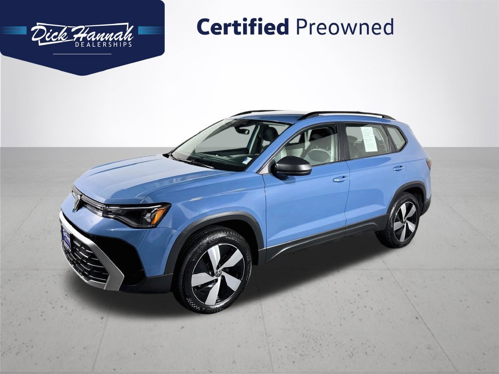 Certified 2025 Volkswagen Taos S