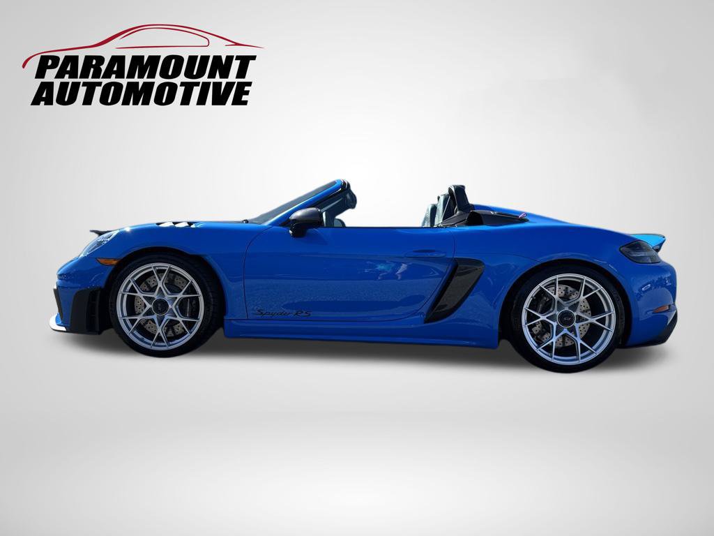 Used 2025 Porsche 718 Boxster Spyder RS w/ Weissach Package RWD image 19