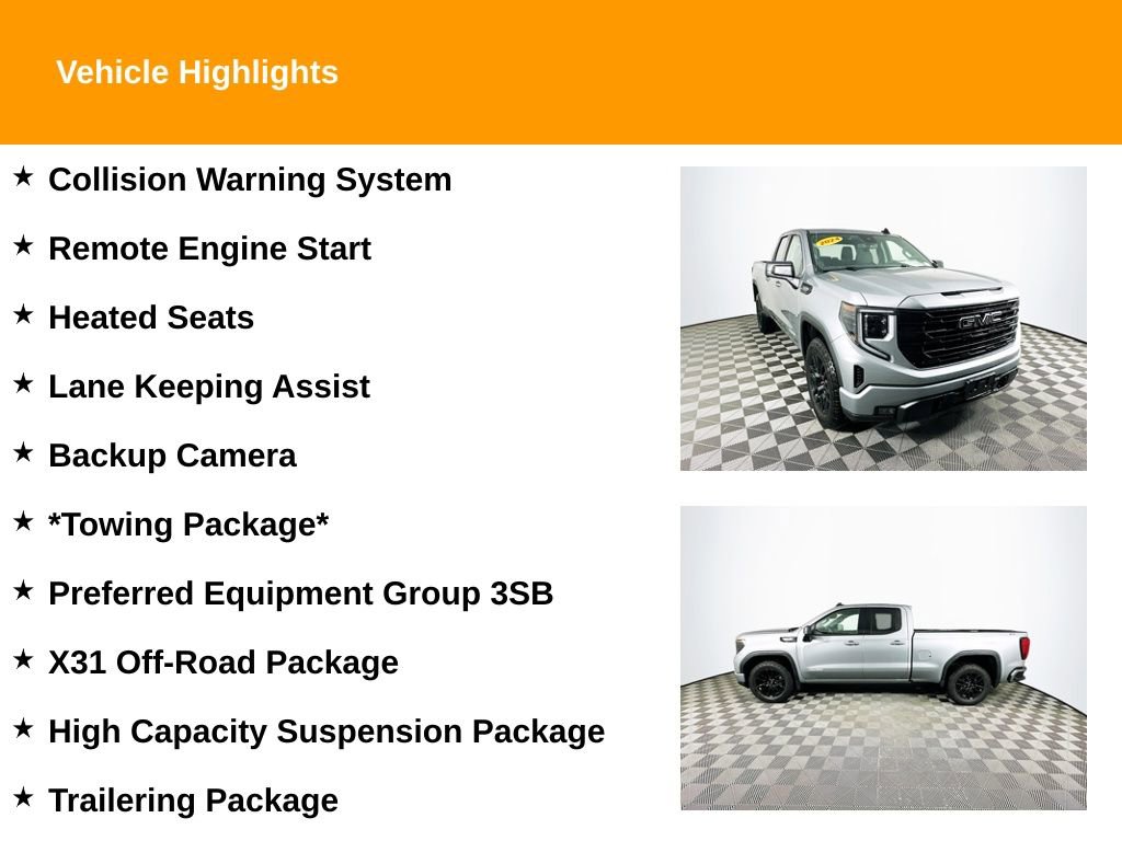 Used 2024 GMC Sierra 1500 Elevation w/ X31 Off-Road Package image 2