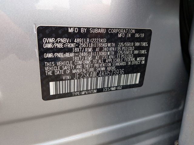 Used 2019 Subaru Forester Touring w/ Popular Package #3 AWD/4WD image 26