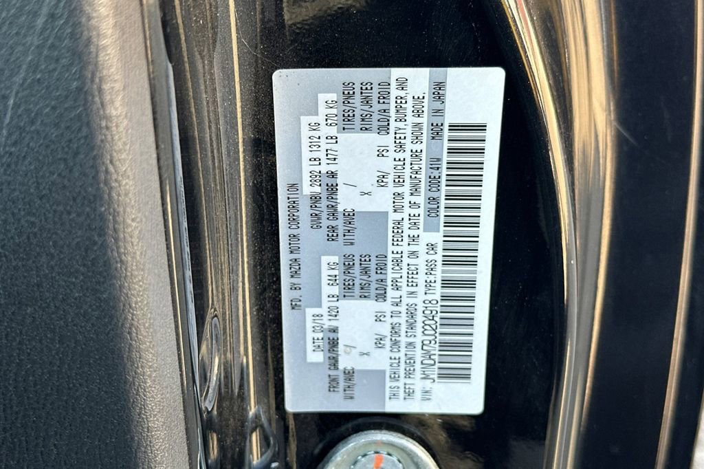 Used 2018 MAZDA MX-5 Miata RF Grand Touring image 26