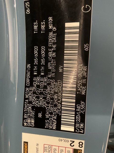 Used 2025 Toyota Land Cruiser Base w/ Premium Package image 23