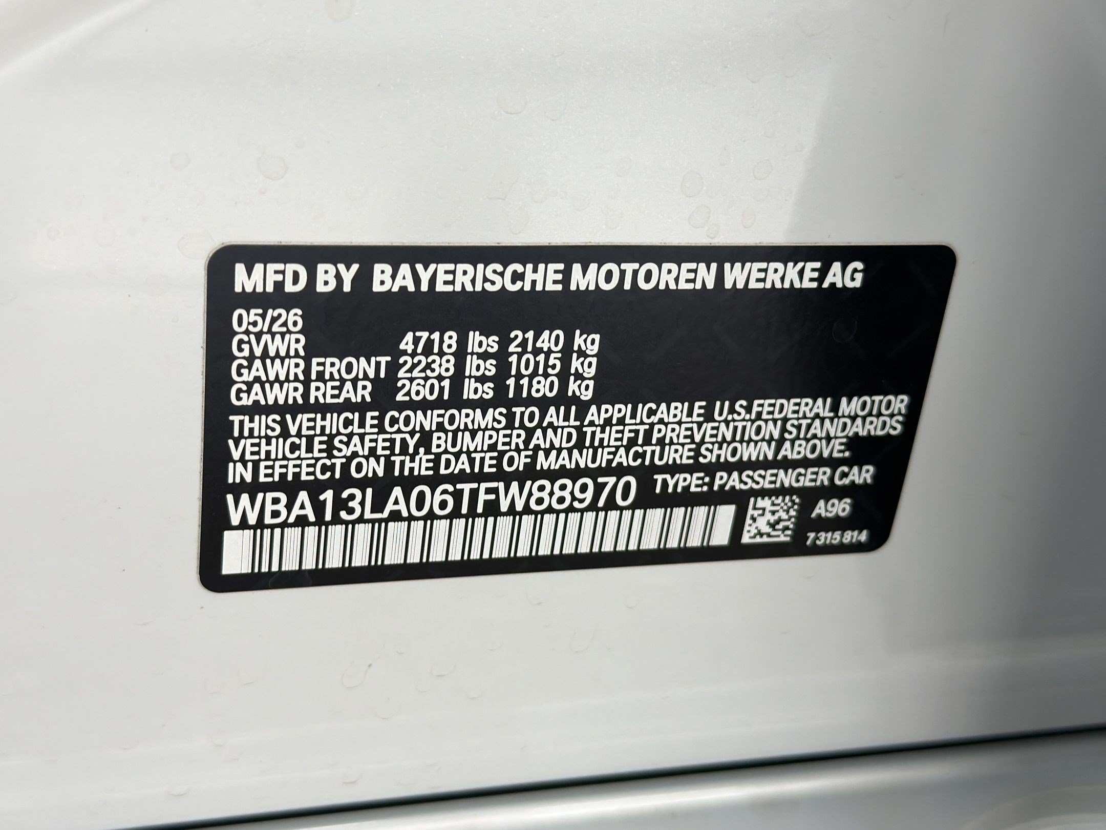 New 2026 BMW 330i Sedan w/ Premium Package RWD image 22