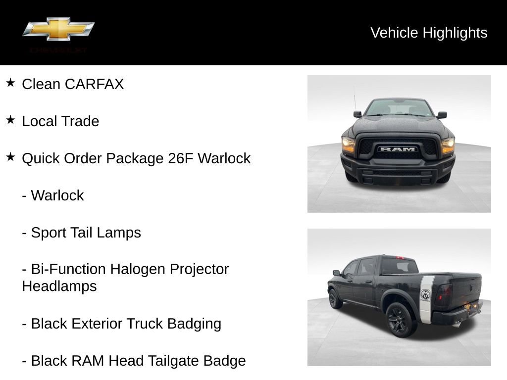 Used 2021 RAM 1500 Classic Warlock AWD/4WD image 18