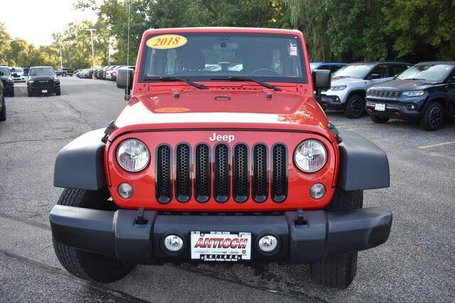 Used 2018 Jeep Wrangler Unlimited Sport w/ Connectivity Group AWD/4WD image 11