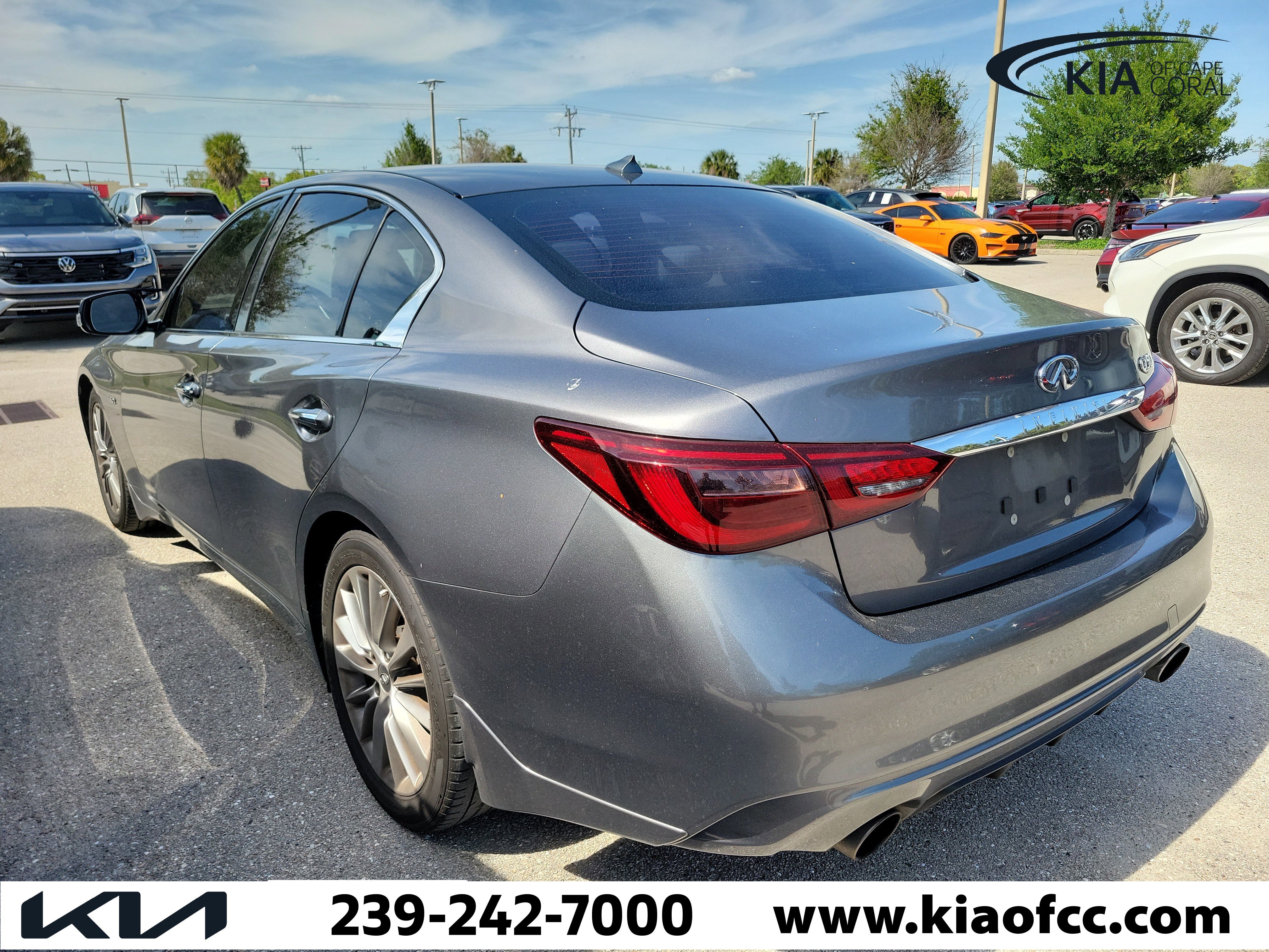 Used 2019 INFINITI Q50 Luxe image 4