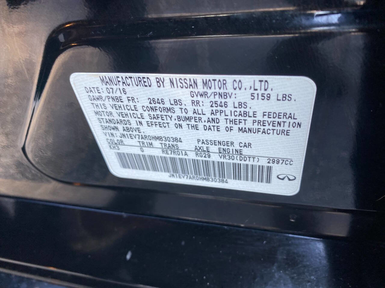 Used 2017 INFINITI Q50 Sport image 57