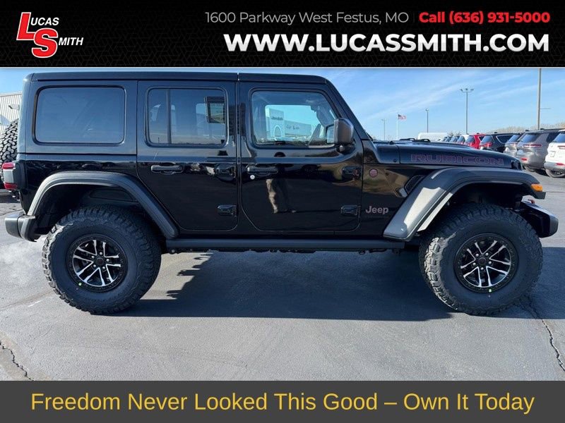 New 2025 Jeep Wrangler Unlimited Rubicon w/ XTREMEE 35" Tire Package