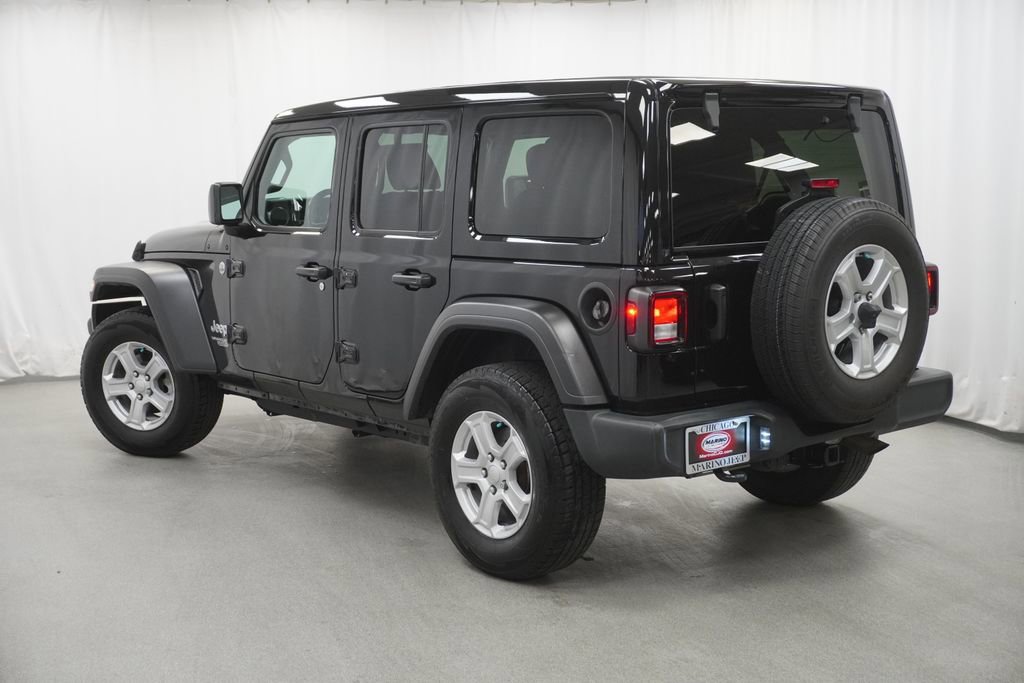 Certified 2021 Jeep Wrangler Unlimited Sport w/ Sun And Sound Package AWD/4WD image 14