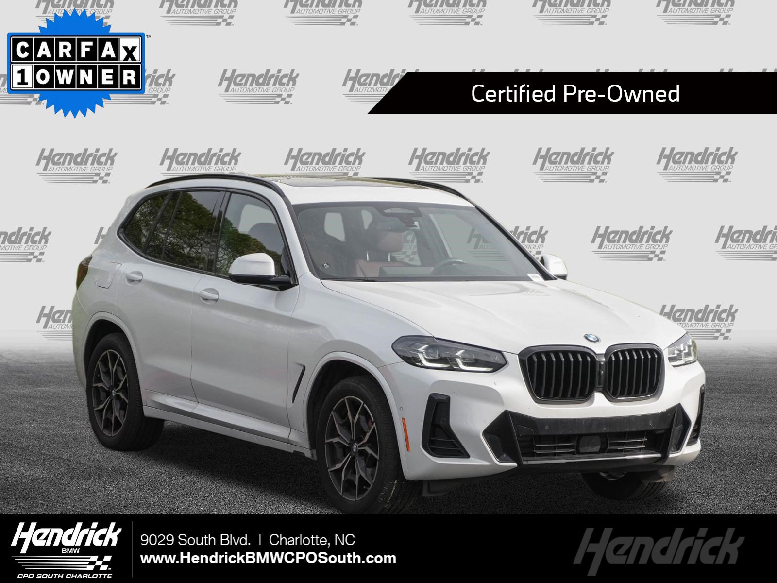 Certified 2023 BMW X3 xDrive30i w/ M Sport Package image 1
