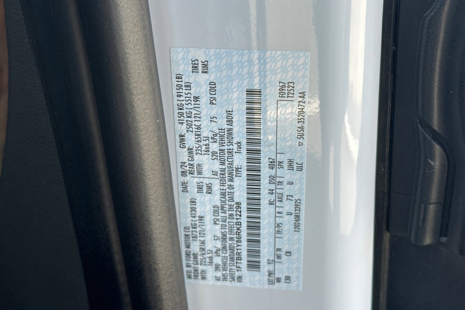 Used 2024 Ford Transit 250 Low Roof w/ Exterior Upgrade Package image 19