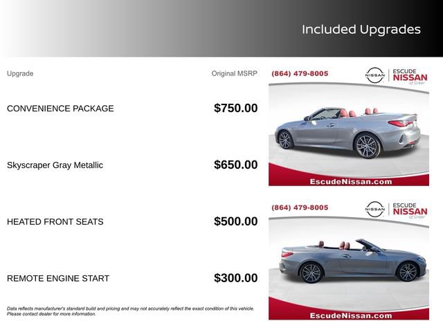 Used 2024 BMW 430i Convertible RWD image 13