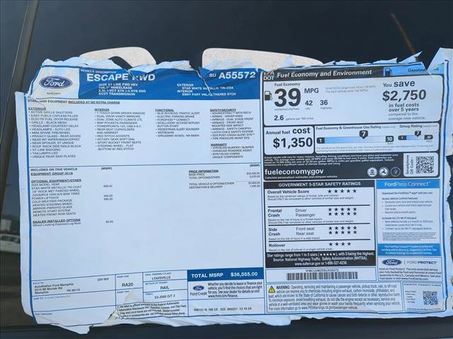 New 2025 Ford Escape ST-Line w/ Equipment Group 301A image 19