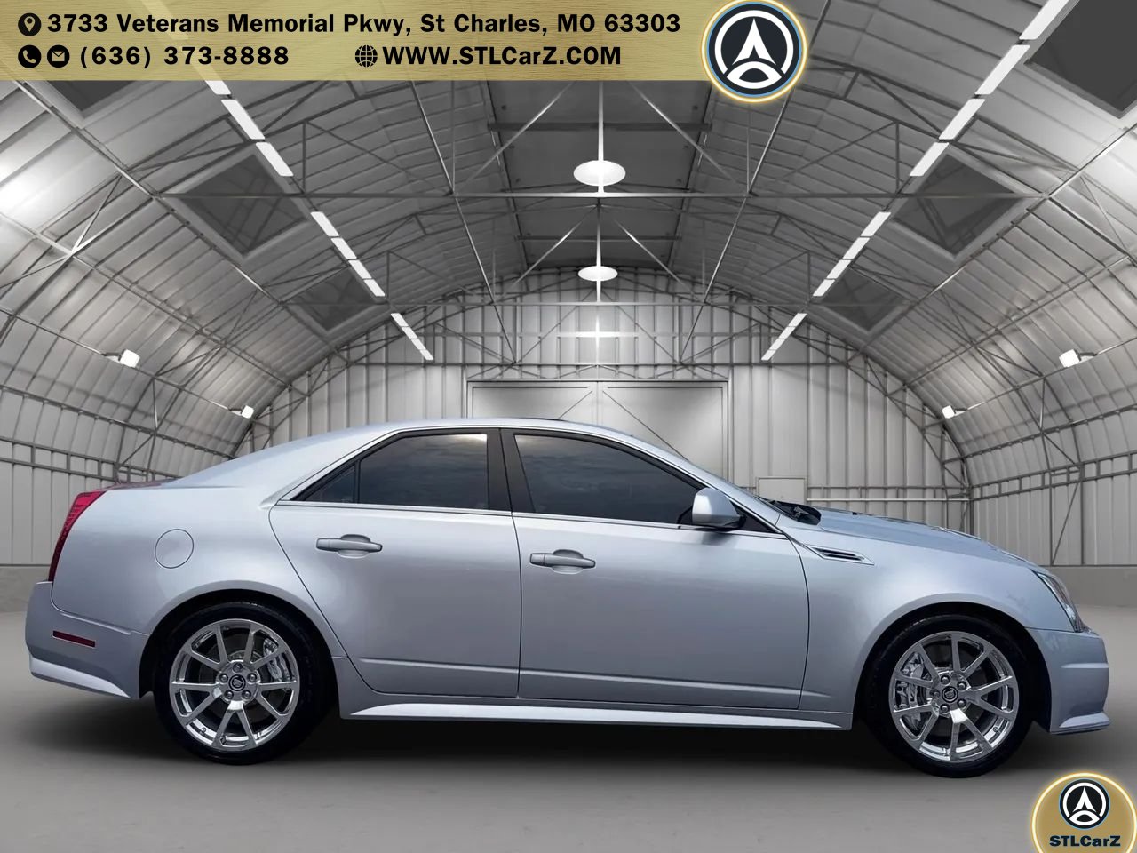 Used 2010 Cadillac CTS V w/ Wood Trim Package RWD image 2