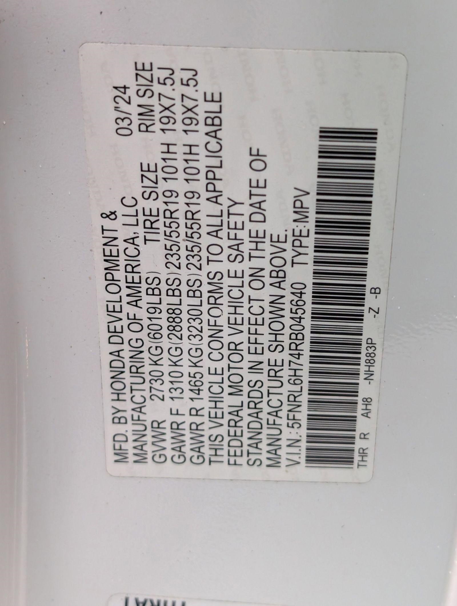 Used 2024 Honda Odyssey Sport image 22