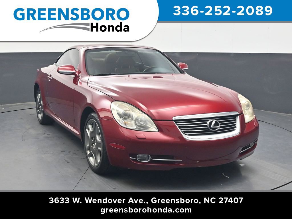 Used 2006 Lexus SC 430 Convertible w/ Preferred Accessory Pkg