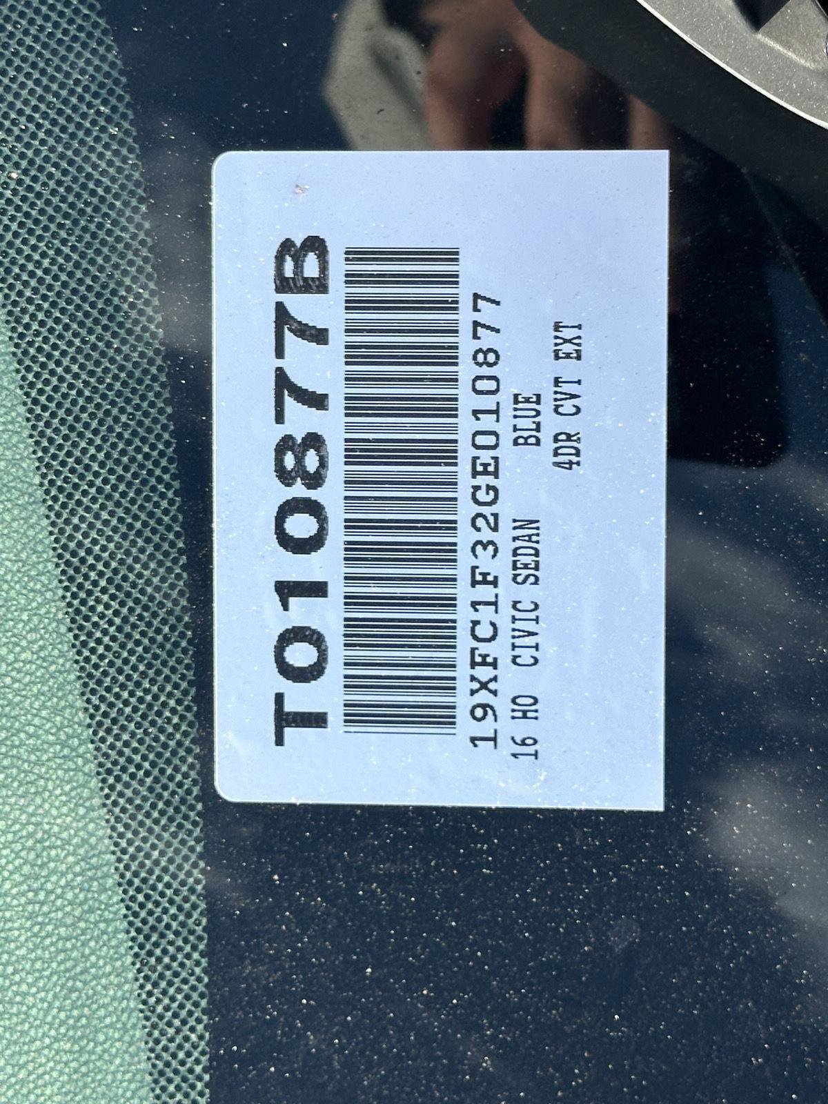 Used 2016 Honda Civic EX-T image 14