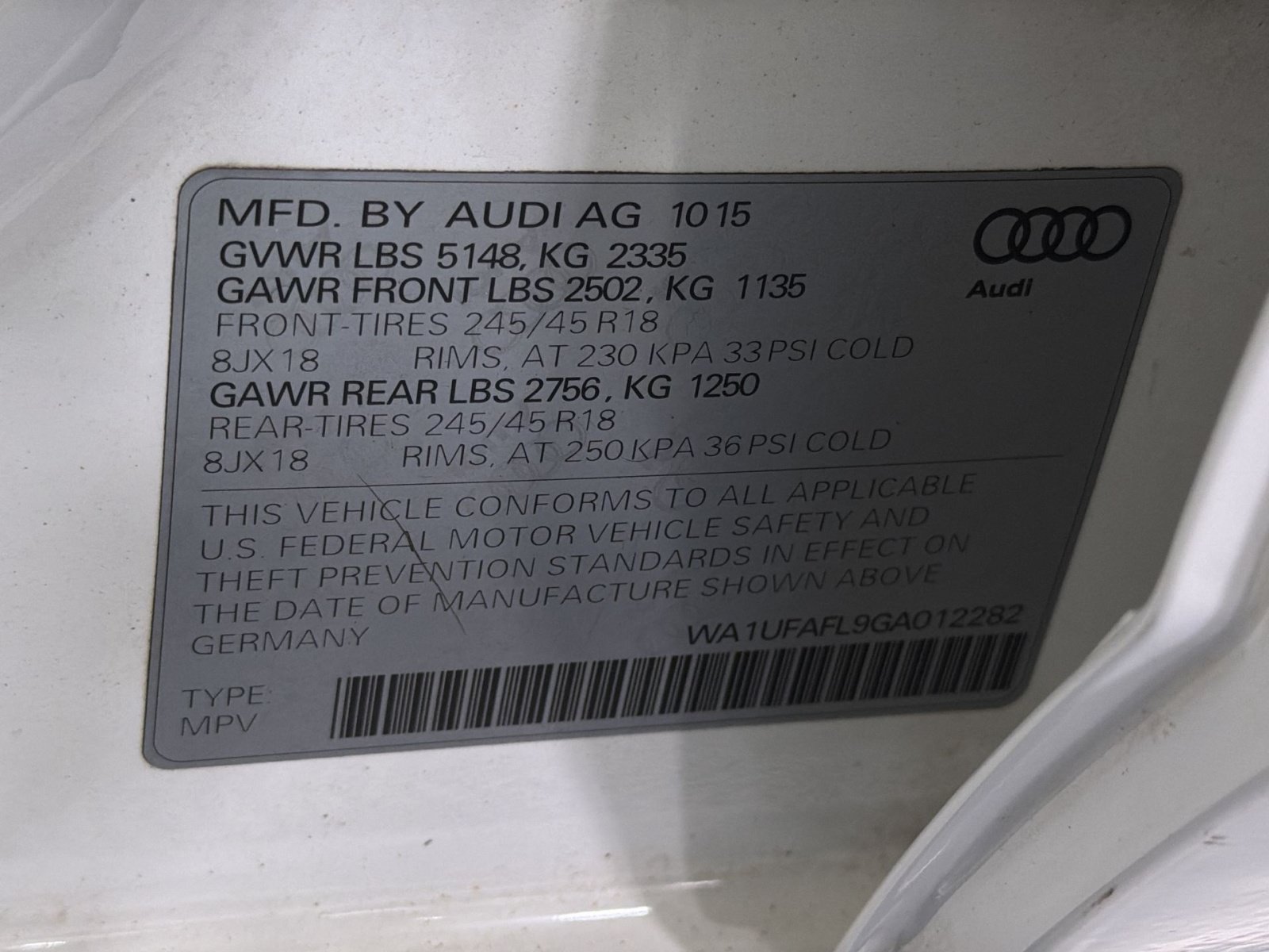Used 2016 Audi A4 Premium Plus w/ Premium Plus Package AWD/4WD image 34
