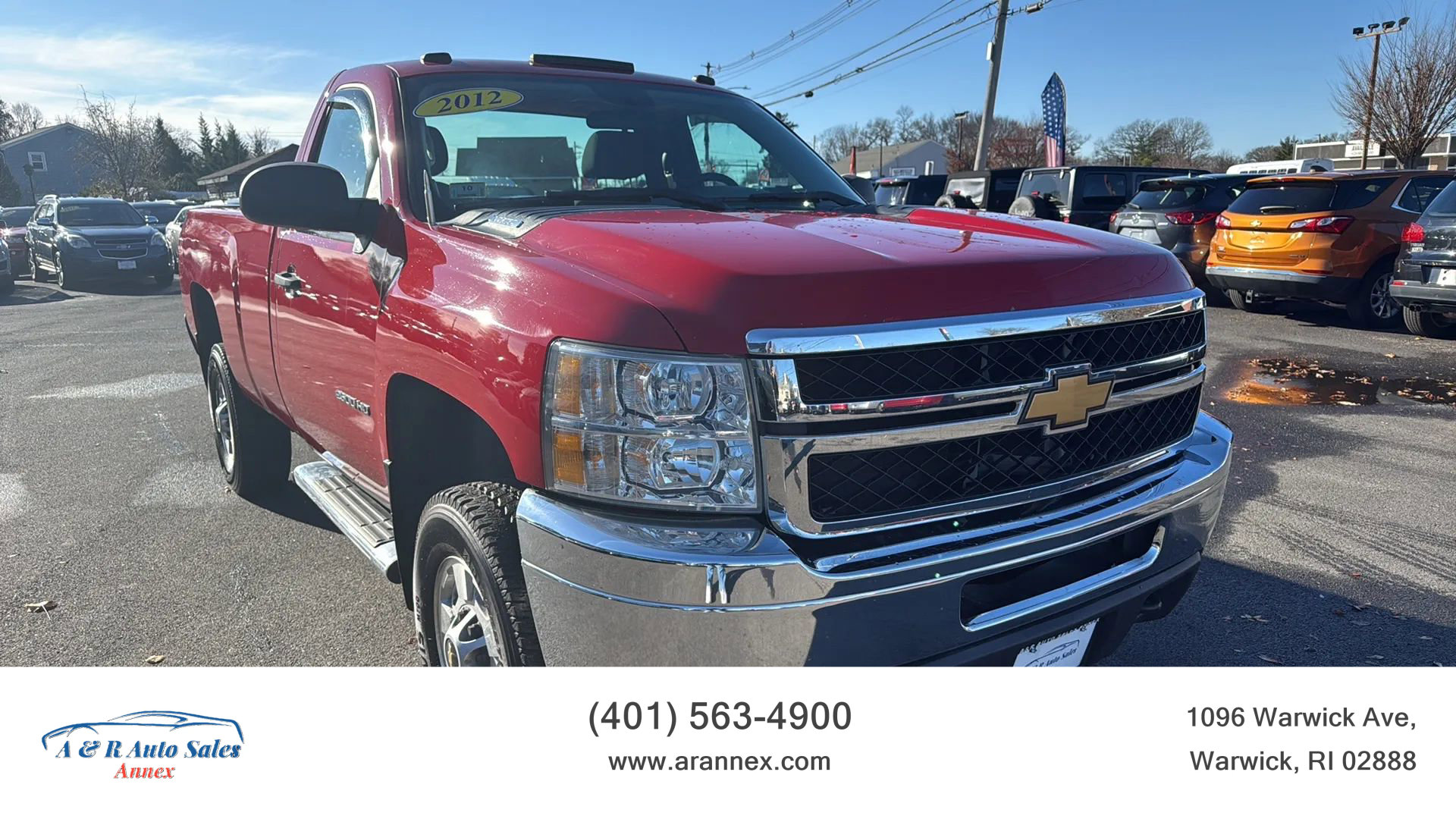 Used 2012 Chevrolet Silverado 2500 W/T w/ Snow Plow Prep Package