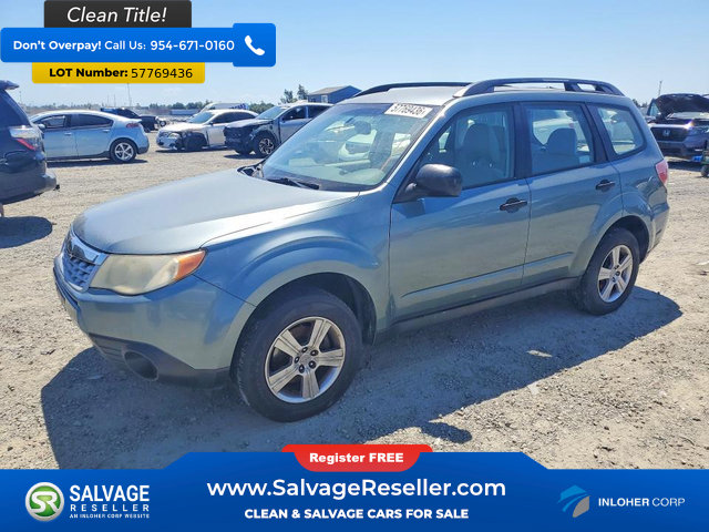 Used 2012 Subaru Forester 2.5X w/ Alloy Wheel Pkg