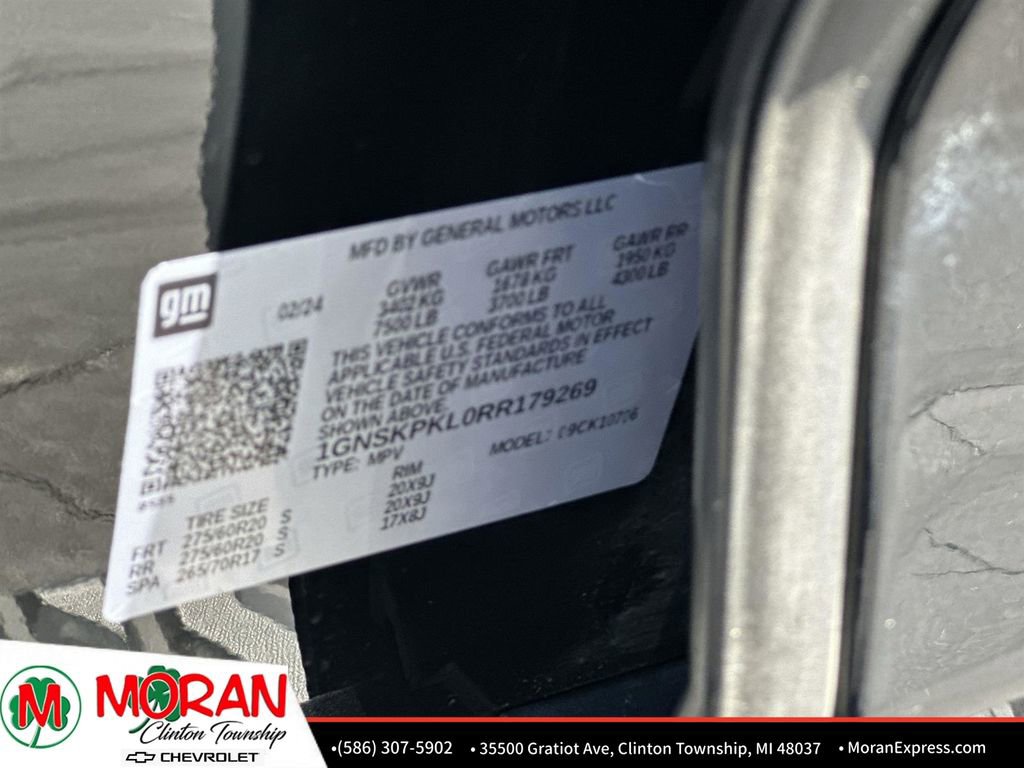 Used 2024 Chevrolet Tahoe Z71 w/ Off-Road Capability Package image 36